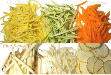 Classic Vegetable Cuts