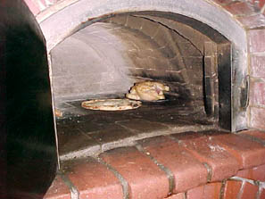 wooden oven