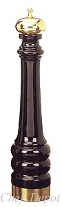 Brass and Mahogany Pepper Mill