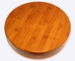 Chef Depot Round Bamboo Cutting Board
