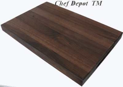 dark wood chopping board