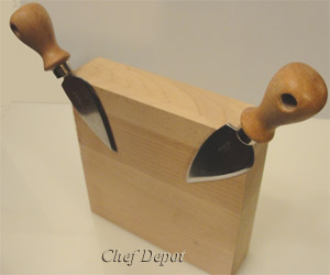 knife MAGNETIC MINI and  CD2012 cheese # MAPLE BLOCK set Product