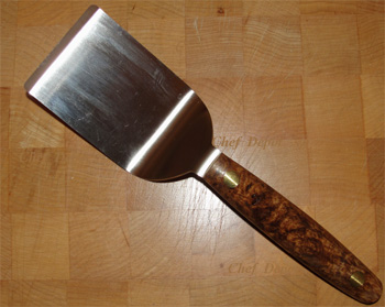 Burlwood Spatula Turner - great for turning any foods or just for display