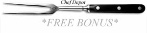 Free Forged Carving Fork