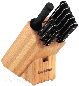 10 piece Ebony Handle Knife Set