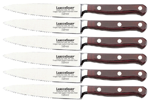 Silver Forged Steak Knife Set