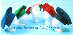 Chefs and Cooks Floppy Hats, more colors available