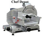 Manual Straight Feed Meat and Cheese Slicer