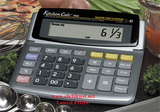 Counter Top Kitchen Calculator