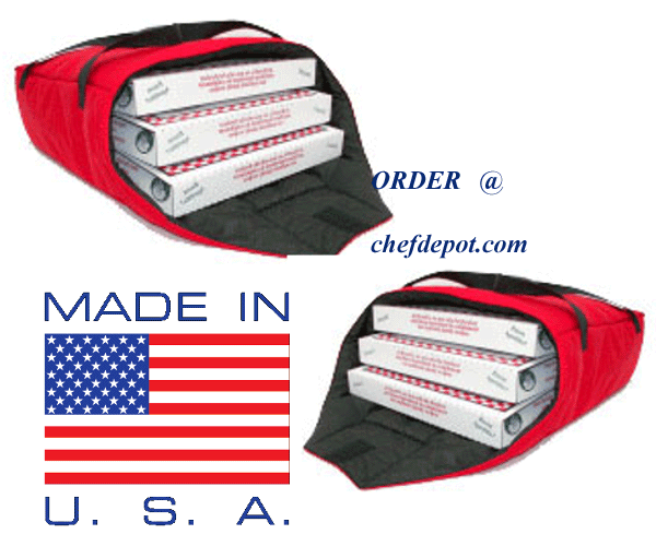 Pizza Delivery Bag Hot Pizza Carry Bag for Pizza Restaurants Collapsible and Sturdy for Pizza Drivers. 