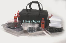 Heavy Duty Black Insulated Catering Bag
