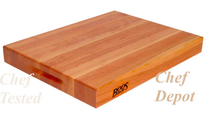 Extra Large Wood Cutting Board 18x12x1.5 Butcher Block With Juice