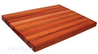 Maple RAFR Cutting Board With Juice Groove & Metal Handles 2-1/4 Thick  (Handle Boards)