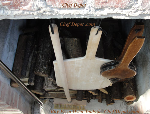 wood oven and BBQ grill tools