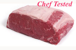 Top view of quality Beef Strip Loin