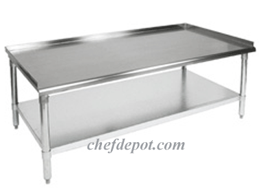 Commercial Quality Stainless Steel Equipment Stand is made in USA