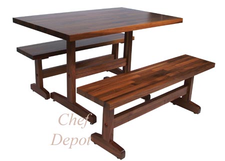 American Made Trestle Table