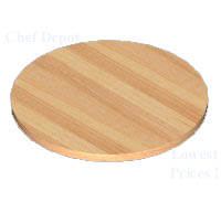 Round Butcher Block Table top
