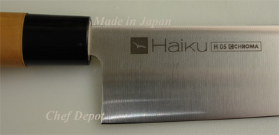 Haiku knife from Japan close up