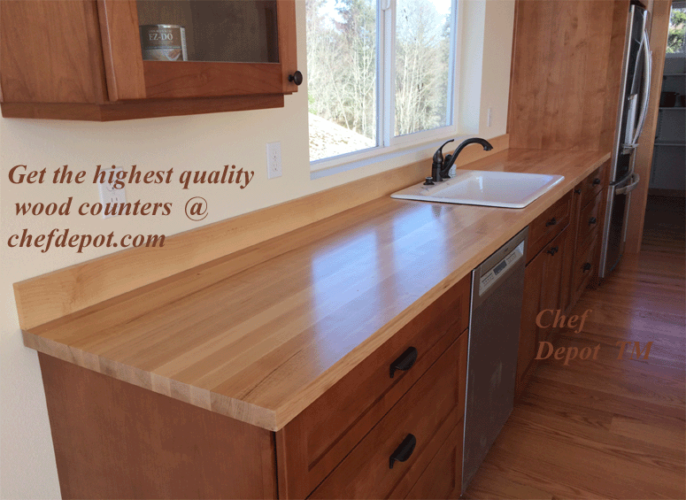 Butcher Block New Kitchen Counters, Best Finish For Maple Countertops