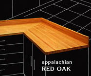 Red Oak Counter Top
