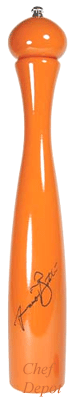 Orange Tall Pepper Mill