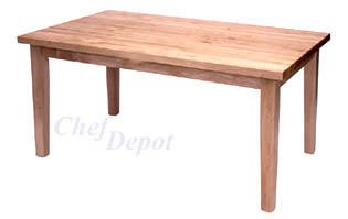 Chef Depot Maple Tables