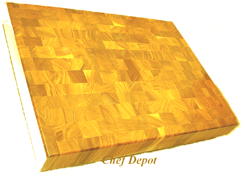 Chop & Serve Round Maple Cutting Board