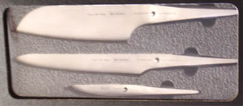 3 pc. Type 301 Porsche Chef Knife Set