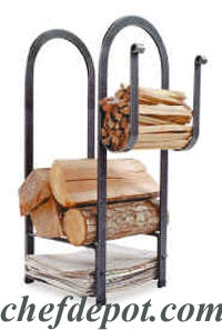 Enclume Wrought Iron Steel Log Rack
