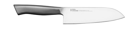 Kasumi  Dia Cross Santoku Knife 5.5 in. blade