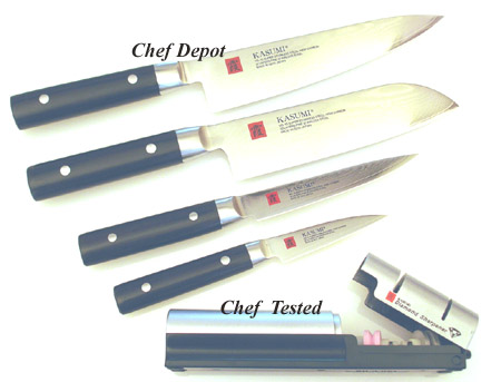 Kasumi 5 pc. Chef Knife Set