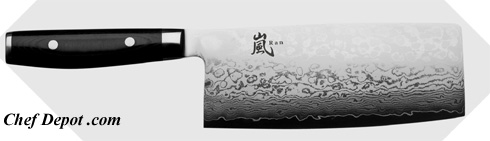Yaxell Chinese Chefs Knife, Handmade in Seki City Japan
