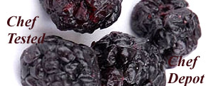 Dried blackberries