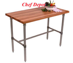 John Boos & Chef Depot Cherry Bar Table, picture 1