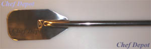 Stainless Steel Mixing Paddle closeup